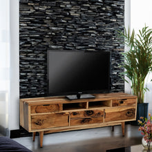 Augusta Live Edge Suar Wood Media Center/Buffet with 2 doors/4 drawers