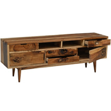 Augusta Live Edge Suar Wood Media Center/Buffet with 2 doors/4 drawers