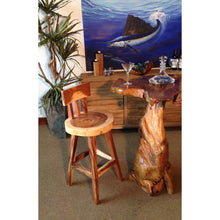 Suar Costa Mesa Live Edge Barstool