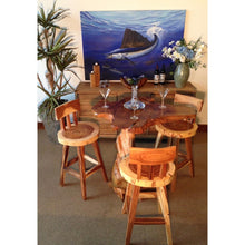Suar Costa Mesa Live Edge Barstool