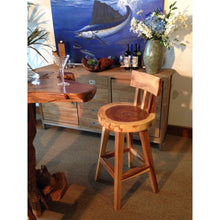 Suar Costa Mesa Live Edge Barstool