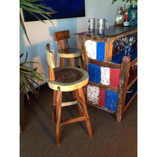 Suar Costa Mesa Live Edge Barstool