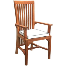 11 Piece Rectangular Teak Wood Balero Table/Chair Set With Cushions