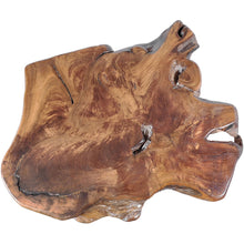 Teak Wood Slab Rustic Bar Table