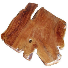 Teak Wood Slab Rustic Coffee Table