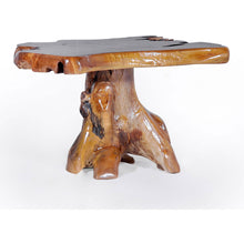 Teak Wood Slab Rustic Coffee Table - Chic Teak