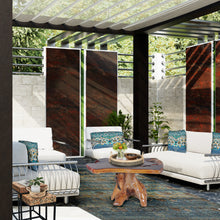 Teak Wood Slab Rustic Coffee Table