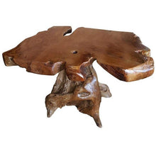 Teak Wood Slab Rustic Coffee Table