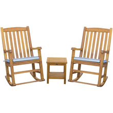 Teak Wood Santiago Rocking Chair