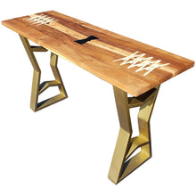 Charleston Recycled Acacia Wood Console Table