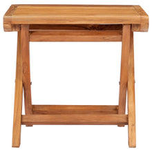Teak Wood Miami Footstool / Side Table