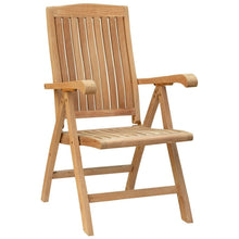 Teak Wood Miami Reclining Chair