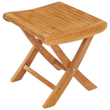 Teak Wood Italy Footstool / Side Table