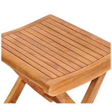 Teak Wood Italy Footstool / Side Table