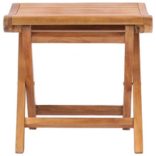 Teak Wood Italy Footstool / Side Table