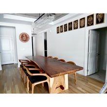 Suar Live Edge Unique Slab Dining Table /  Conference Table - 118" Long (choice of table tops)