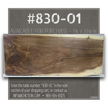 Suar Live Edge Slab Freestanding Bar with Shelf, 79 Inch (choice of table tops)