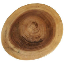 Suar Live Edge Round Barstool, 30 inch