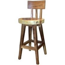 Suar Costa Mesa Live Edge Barstool