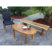 Suar Live Edge Slab Backless Bench approximately 71" long