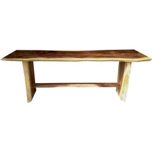 Suar Live Edge Unique Slab Bar Table, 118" (choice of table tops)