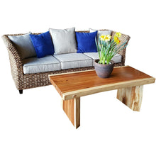 Suar Live Edge Slab Coffee Table