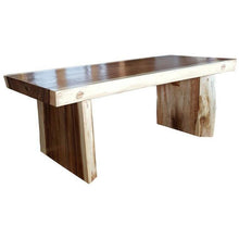 Suar Live Edge Slab Coffee Table - Chic Teak