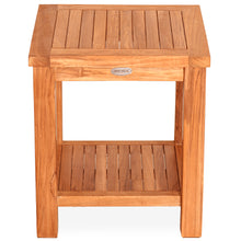 Teak Wood Tundra Square Side Table