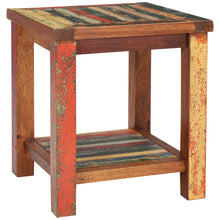 Marina Del Rey Recycled Teak Wood Boat Side Table