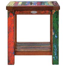 Marina Del Rey Recycled Teak Wood Boat Side Table