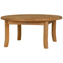 Teak Wood Italy Round Coffee Table, 39 inch