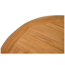 Teak Wood Italy Round Coffee Table, 39 inch