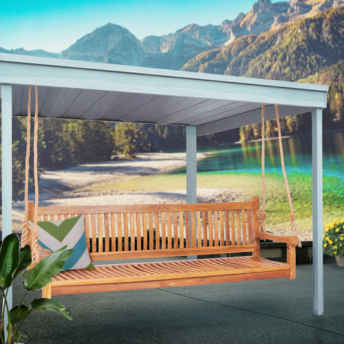 Teak Wood Elzas Triple Swing