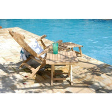 Teak Wood Titanic Outdoor Reclining Steamer Chair