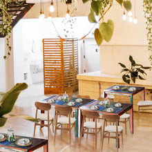 Marina del Rey Square Dining Table made from Recycled Teak Wood Boats, 47 inch