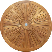 Teak Wood Sun Dining Table, 47 Inch