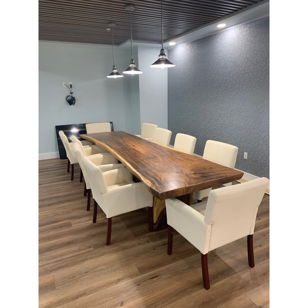 Beauty in Inconsistency with a Live Edge Conference Table