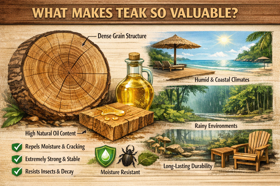 Is Teak Worth the High Sticker Cost? Why This Premium Wood Continues to Outperform the Alternatives