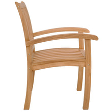 Teak Wood Abaco Dining Chair with Arms