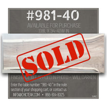 Suar Live Edge Unique Slab Dining Table /  Conference Table - 118" Long (choice of table tops)