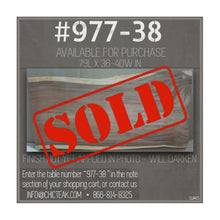 Suar Live Edge Unique Slab Dining Table - 79" Long (choice of table tops)