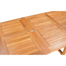 Teak Wood Orleans Oval Double Extension Table
