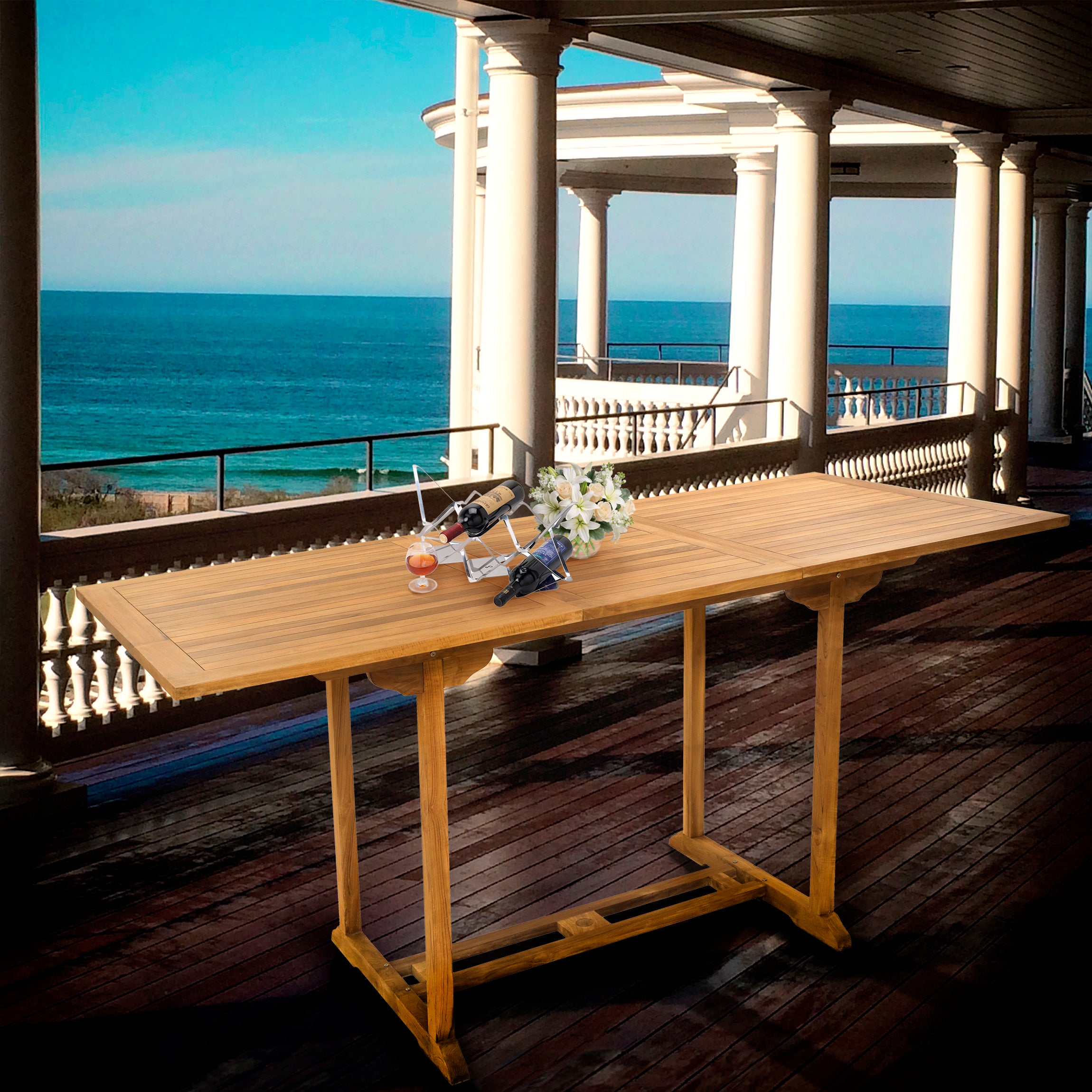 Chic Teak Patio Bar Furniture: Shop Stools Tables Now