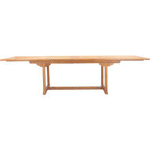 Teak Wood Italy Rectangular Double Extension Table