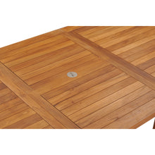 Teak Wood Kasandra Rectangular Extension Dining Table