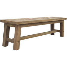 Recycled Teak Wood Tuscany Backless Bench, 63 Inch