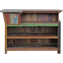 Marina Del Rey Recycled Teak Wood Boat Bar (Available in Left or Right)