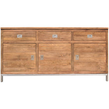 Recycled Teak Wood Stella Buffet with 3 drawers and 3 doors