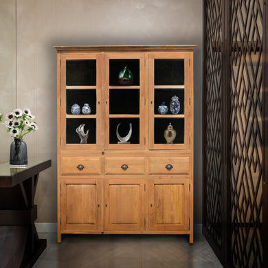 Recycled Teak Wood Bali Cupboard Medium