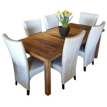 Recycled Teak Wood Tuscany Dining Table - 79" x 40"